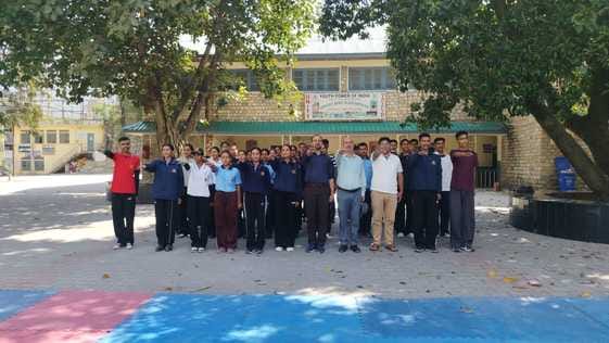 Organized a program on International Day of Non-Violence
