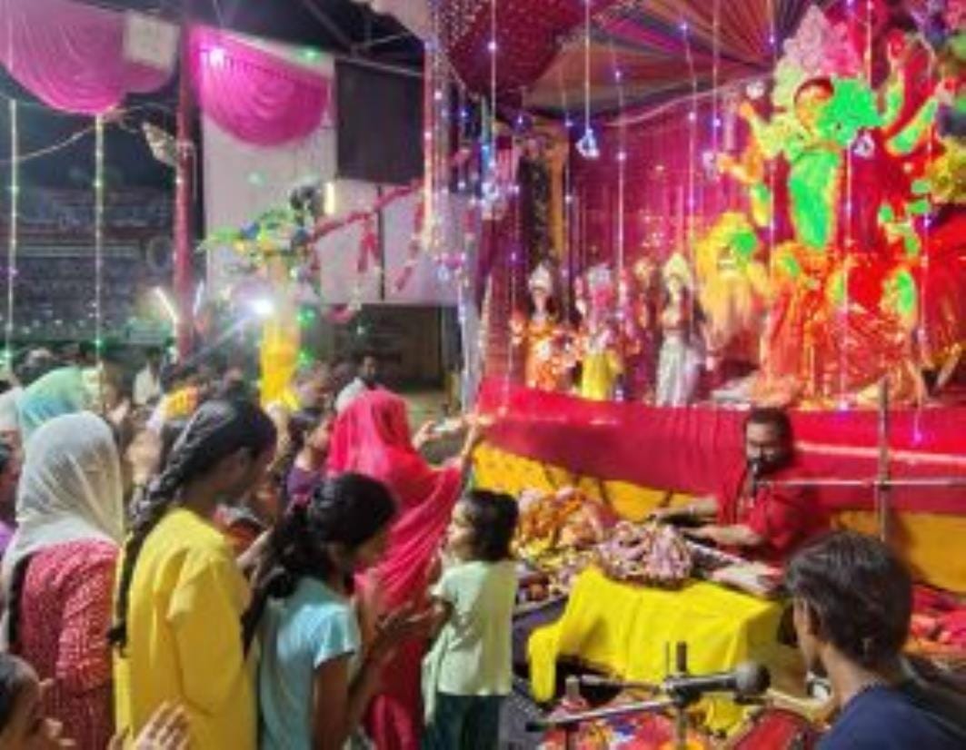 Or the institution in the form of Goddess Sarvbhuteshu Lakshmi...