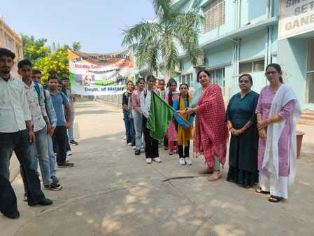 An effort to spread the thoughts and message of Mahatma Gandhi to the people