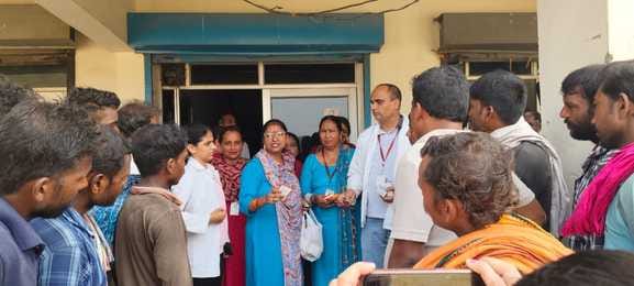 17 patients of diarrhea found in Shahabad grain market