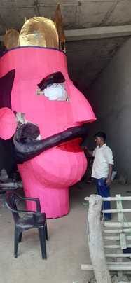 Effigies will be burnt at 14 places, 55 feet tall Ravana will be burnt in Khekra and 51 feet tall Ravana will be burnt in Baghpat.