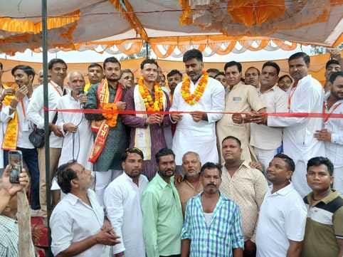 Ravana's effigy was burnt