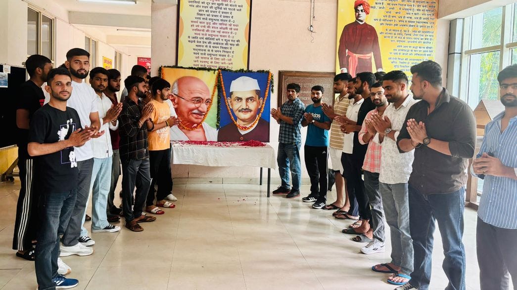 Celebrated birth anniversaries of Mahatma Gandhi and Lal Bahadur Shastri