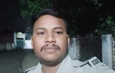 घायल आरक्षक जयप्रकाश शीराम।