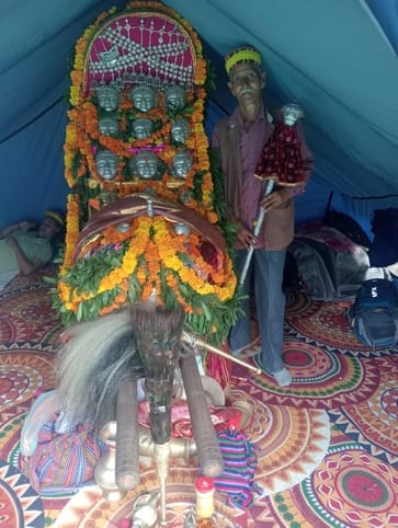 After 50 years, Khurajkot Mahadev arrived in Dussehra.