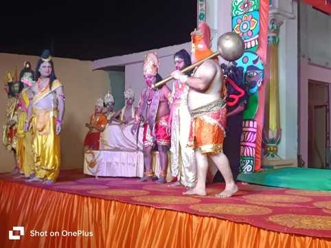 The episode of killing of Meghnad and Kumbhakaran was staged in Bilari's Ramlila.