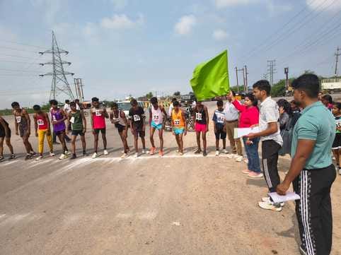 Bholram and Kanchan remained first in cross country race.