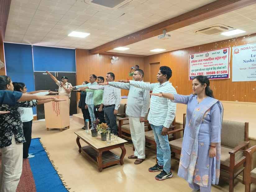 Students were made aware about drug abuse