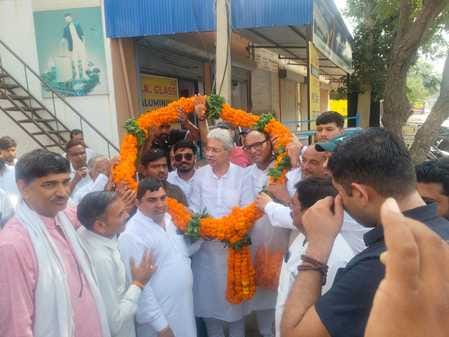 State Congress President welcomed everywhere