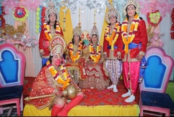 Shri Ram was crowned king of Ayodhya.