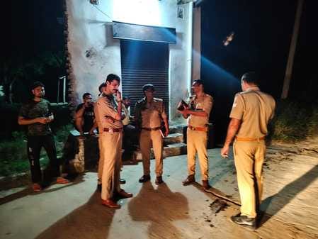 Firing at night in Kurali village created panic among villagers
