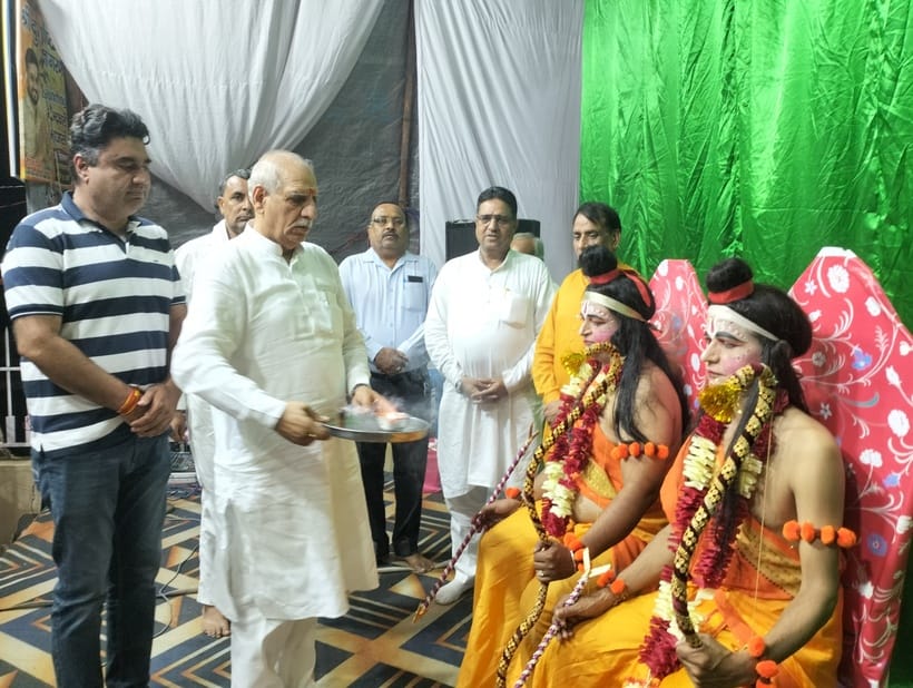 Ramlila concludes with the coronation of Shri Ram, cheers echo