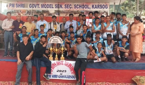Saiglu won the badminton, Dhwal School won the judo