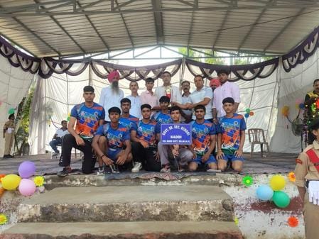 St. Mary's Kasauli won the basketball competition and Navgaon won the handball competition.