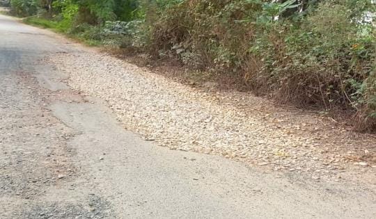 After the contract was canceled, the contractor arrived to complete the work.