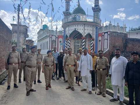 Prayers for peace and tranquility were offered during Friday prayers, and the police remained vigilant.