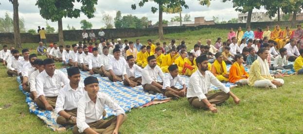 Celebrations were held to mark the completion of 100 years of the Sangh