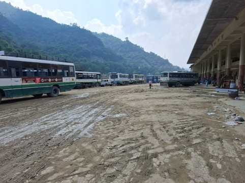 Buses started running on local routes from Dharampur station.