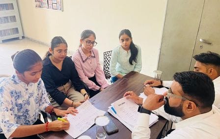 65 students participated in the placement drive.