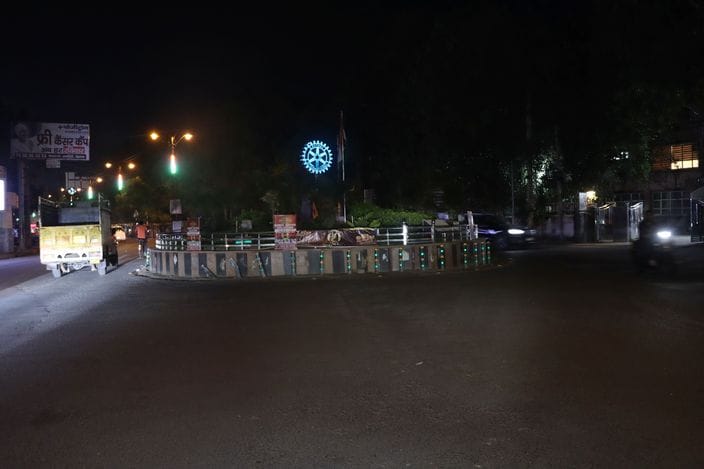The city squares will be illuminated with colorful lights on Diwali.