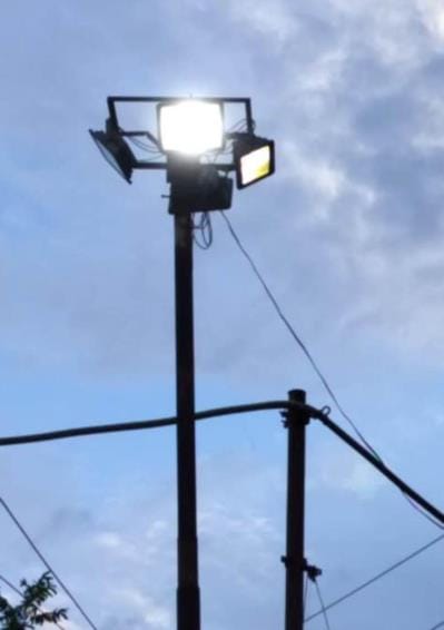 Jhansi: Medical college campus will be illuminated with lights, now street lights will be lit every 15 meters.