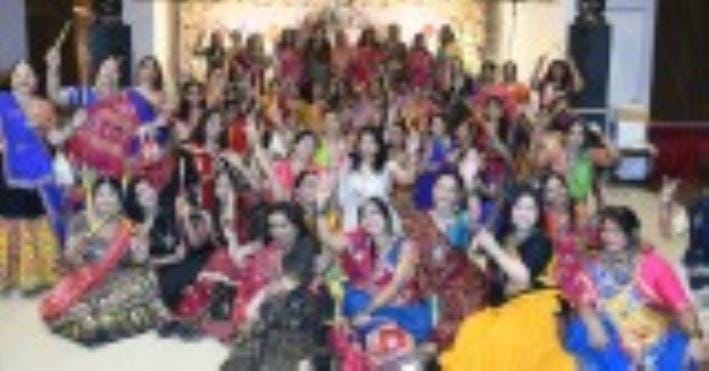 A beautiful glimpse of culture seen in Dandiya