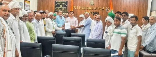 Demand to start procurement of PR paddy, SDM gave assurance till Monday