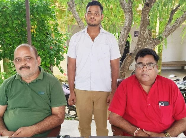 Dilip selected in state level Kabaddi