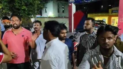 A young man carrying medicine for his mother was beaten up at the police station and challaned for disturbing the peace
