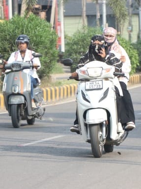 Relief from the heat as the mercury dropped by one degree