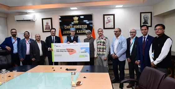 Srinagar, Jammu Kashmir Bank, Gave Compensation Amount, Flood Victims, CM Umar Abdullah