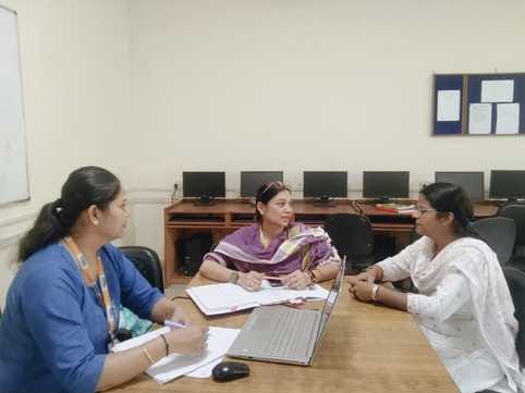 Parents get to know the progress report of their children