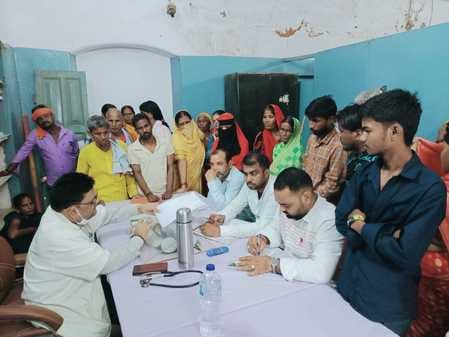 More than 1392 patients reached the OPD, most of them were suffering from cold.