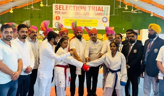 Sports: 600 players showed their strength in Karate trials