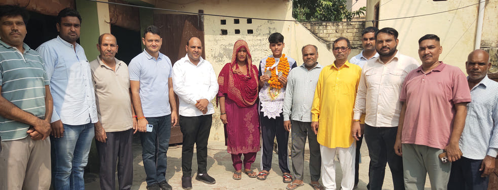 Gold medalist Payal honored