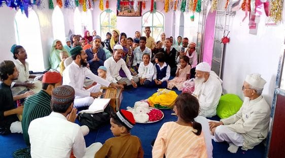 The three-day Urs of Hazrat Majak Miyan begins with a Quran recitation gathering.