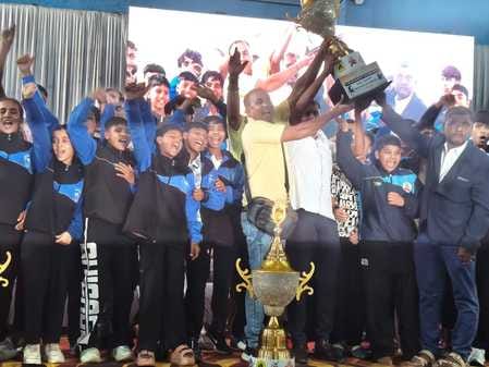 Kartik Sharma won silver medal in National Pechak Silat