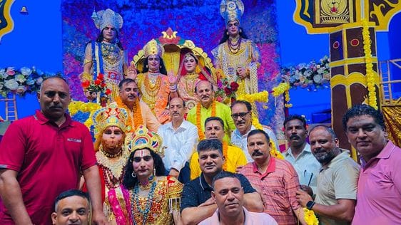 Ajay Chandel is the head of Ram Natak Samiti for the second consecutive time.