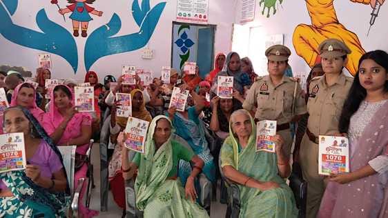 Mission Shakti team provided information to women and girls