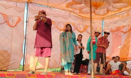 Ramlila concludes with the coronation of Lord Rama.