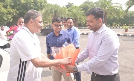 Hari Ranjan Rao IAS visits SAI Rohtak