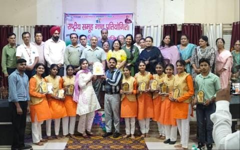 Indian Public School first in National Group Song Competition