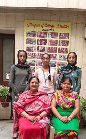Harshpreet stood first in BA third semester examination