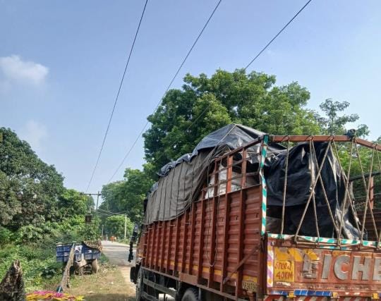 Khalasi dies after being hit by high tension line