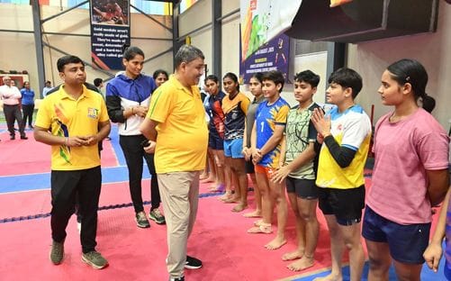 SAI Director General inquired about training from athletes