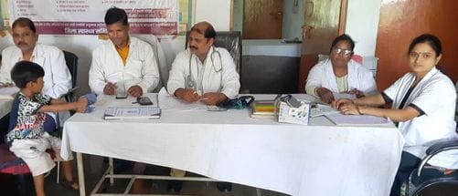 Only nine patients came to the health fair between 10 am and 1 pm
