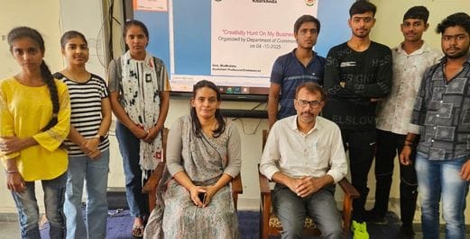 Rahul first in creative research competition