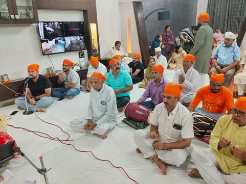 Sunderkand recitation, Harinam Sankirtan followed by Ram Katha narrated