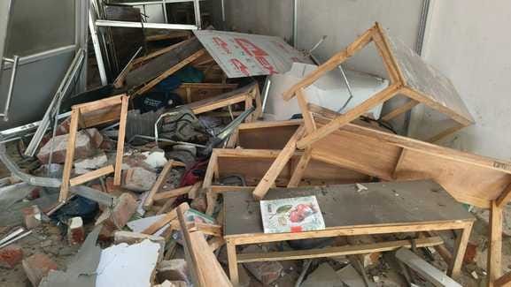 Had the accident happened five minutes earlier, many children would have lost their lives.