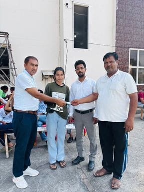 Four players from Mahendragarh won medals in the Karate sports competition.